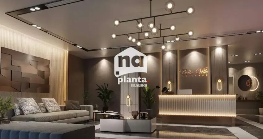 Apartamento à venda no Bairro Campinas em São José-SC, com 3 quartos, 3 suítes, 2 vagas