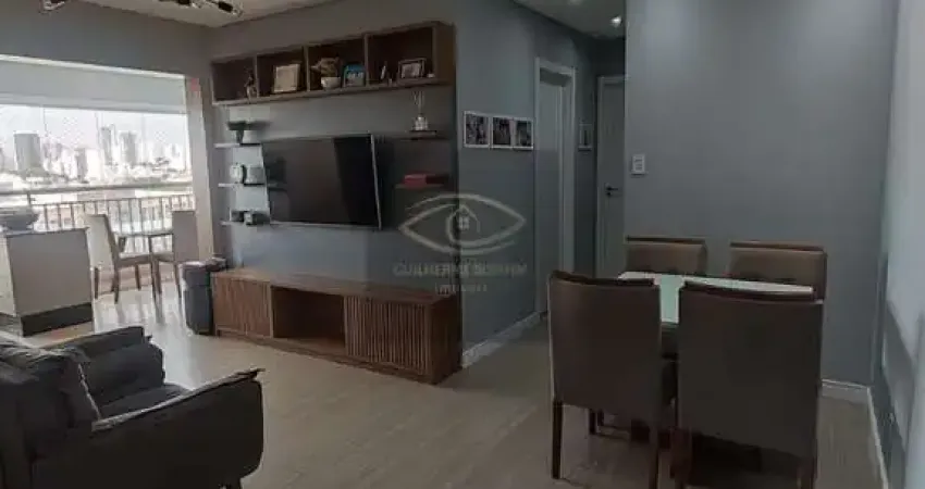 Apartamento à venda com 2 quartos e 1 suite na Quarta Parada, São Paulo-SP: 78m², 2 salas, 2 banheiros e 1 vaga de garagem!