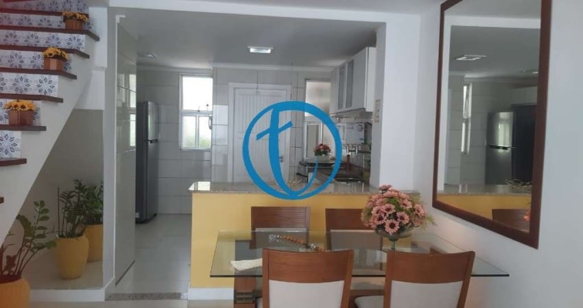 Imperdível Casa em Condomínio de 3 quartos em Itapuã, Salvador-BA: 2 salas, 2 banheiros, 1 vaga, 107m².