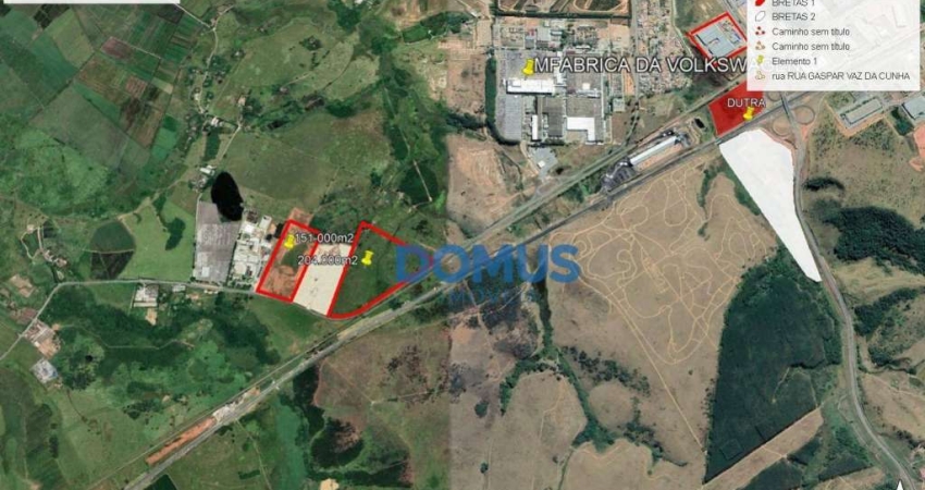 Área à venda, 151000 m² por R$ 185.000.000,00 - Jardim Campo Grande - Caçapava/SP