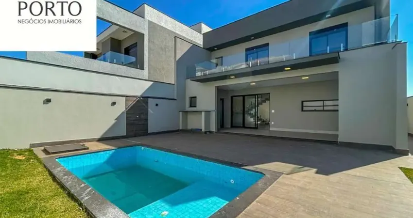 Casa de luxo em condomínio na vila capuava, valinhos-sp: 3 quartos, 3 suítes, 3 salas, 5 banheiros, 4 vagas de garagem, 239,14 m².