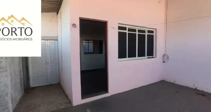 Casa para locação no Jardim Lago Azul II em Louveira-SP: 1 quarto, 1 sala, 1 banheiro, 2 vagas - 78m²!