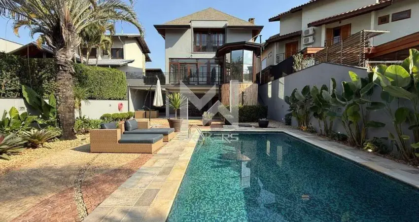 Casa em condomínio fechado com 5 quartos à venda na Alameda Carlos de Carvalho Vieira Braga, 10, Reserva Colonial, Valinhos