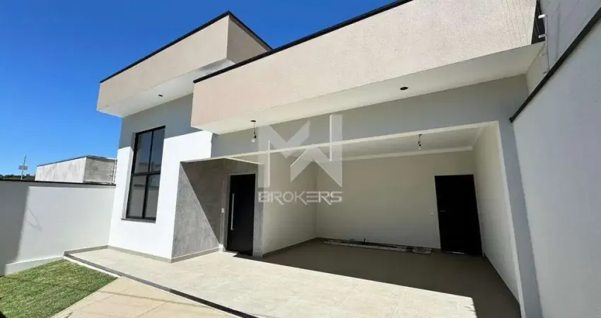 Casa térrea e nova à venda no jardim das videiras em vinhedo/sp