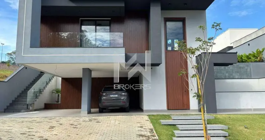 Casa de alto padrão à venda no condomínio arboretum em vinhedo - sp- mobiliado