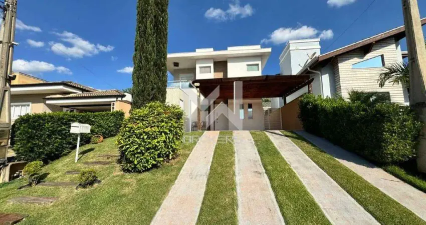 Casa mobiliada para alugar no condomínio via castelli em louveira/sp