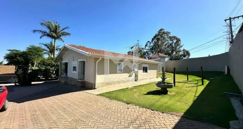 Chácara com 3.400 metros de terreno plano com casa principal e casa para caseiro na cidade de valinhos - sp