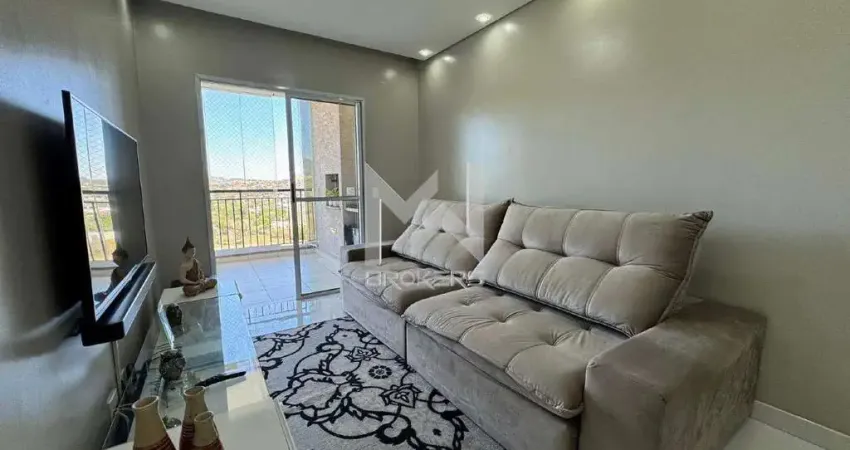 Apartamento à venda último andar no condomínio flex jundiaí ii em jundiaí - sp