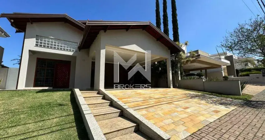 Casa térrea à venda no condomínio reserva das palmeiras em valinhos/sp