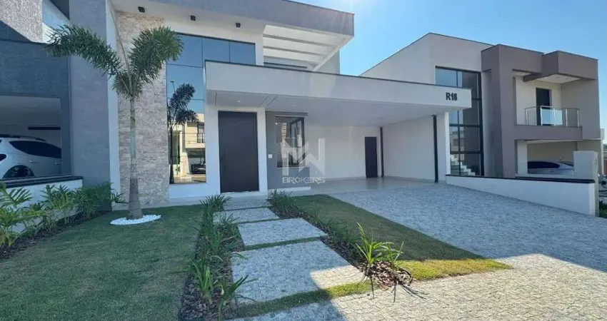 Casa térrea à venda em condomínio mont'alcino no bairro roncáglia - valinhos -sp