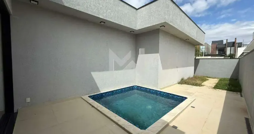 Casa térrea com 3 quartos sendo os 3 suítes no condomínio villa do sol na cidade de valinhos - sp