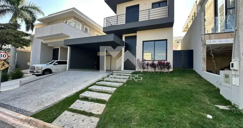 Casa nova à venda no condomínio residencial recanto dos paturis - vinhedo-sp