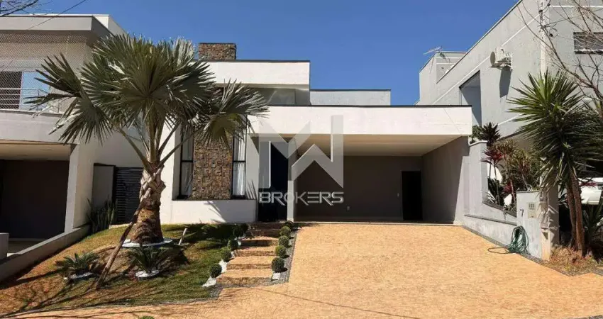 Casa térrea à venda no residencial basel - swiss park em campinas/sp