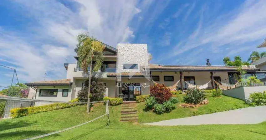 Casa à venda no condomínio residencial vale do itamaracá em valinhos/sp