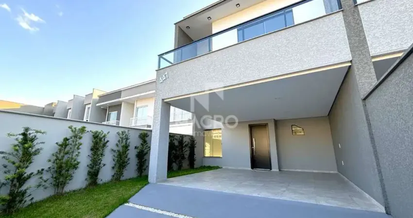 Geminado alto padrão | três rios do sul | 3 quartos (1 suíte) | 148m²