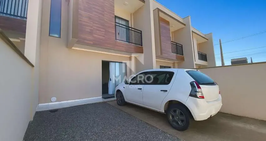 Geminado duplex | bananal do sul (guaramirim) | 3 quartos (1 suíte) | 106m²