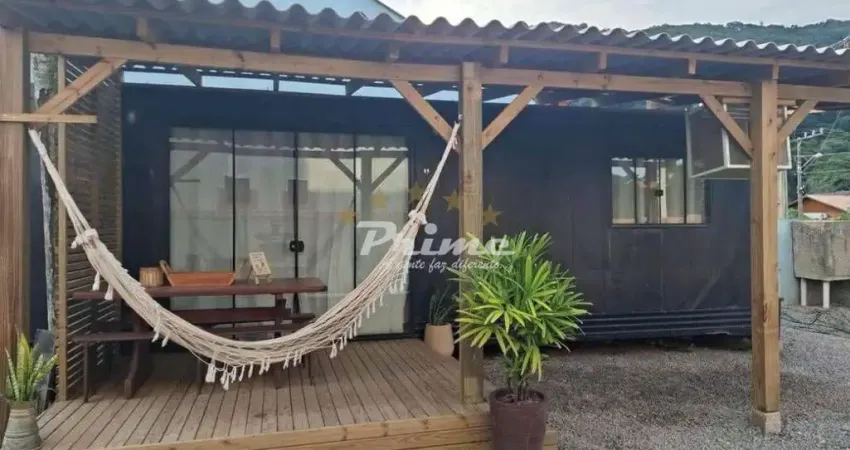 Terreno com casa container à venda no mariscal - bombinhas/sc