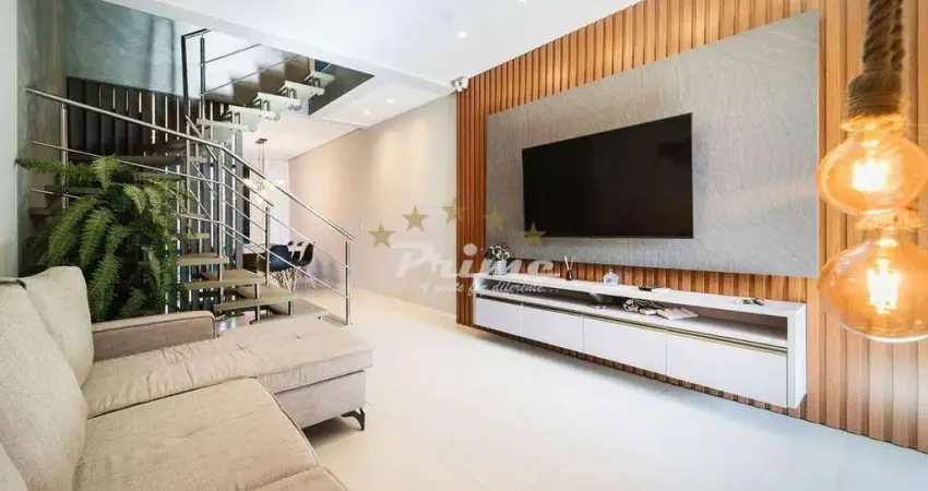 Sobrado geminado alto padrão com 3 suítes e piscina - canto grande - bombinhas/sc