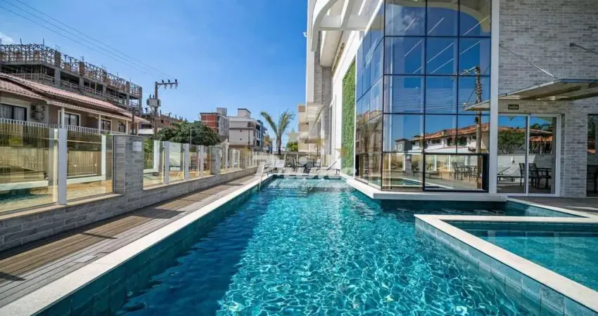 Cobertura duplex, 130m do mar, 2 quartos a venda em mariscal - bombinhas/sc