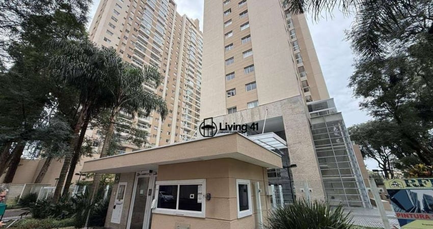 Apartamento com 2 dormitórios para alugar, 55 m² por R$ 3.861,00/mês - Portão - Curitiba/PR