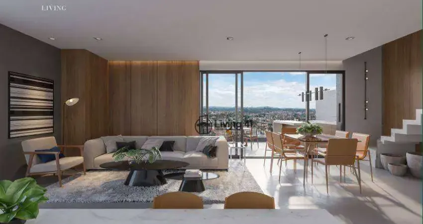 Penthouse com 3 dormitórios à venda, 148 m² por r$ 1.700.000,00 - cabral - curitiba/pr