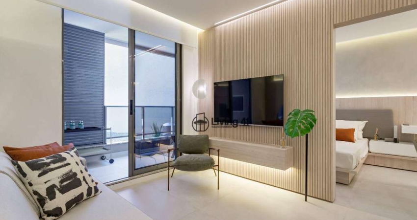 Apartamento com 1 dormitório à venda, 48 m² por R$ 838.000,00 - Barigui - Curitiba/PR