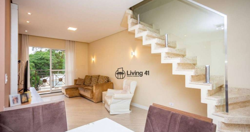 Cobertura com 3 dormitórios à venda, 170 m² por R$ 1.250.000,00 - Hugo Lange - Curitiba/PR