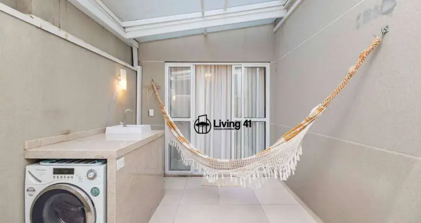 Apartamento garden com 1 dormitório à venda, 32 m² por r$ 415.000,00 - bigorrilho - curitiba/pr