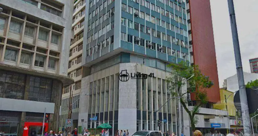 Sala para alugar, 20 m² por r$ 907,62/mês - centro - curitiba/pr