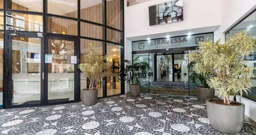 Sala para alugar, 32 m² por r$ 1.185,64/mês - centro - curitiba/pr