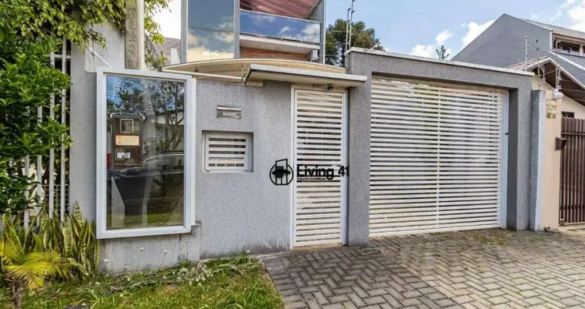 Sobrado de alto padrão com 3 dormitórios para alugar, 196 m² por r$ 5.388/mês - jardim social - curitiba/pr