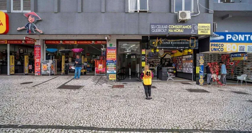 Sala para alugar, 48 m² por r$ 1.550,00/mês - centro - curitiba/pr