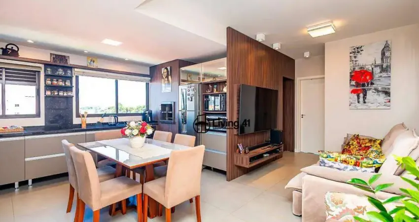 Apartamento com 2 dormitórios à venda, 51 m² por r$ 500.000,00 - bacacheri - curitiba/pr