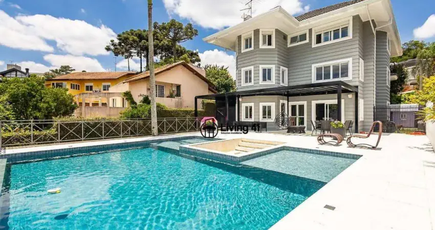 Casa com 4 dormitórios à venda, 600 m² por r$ 4.100.000,00 - são joão - curitiba/pr