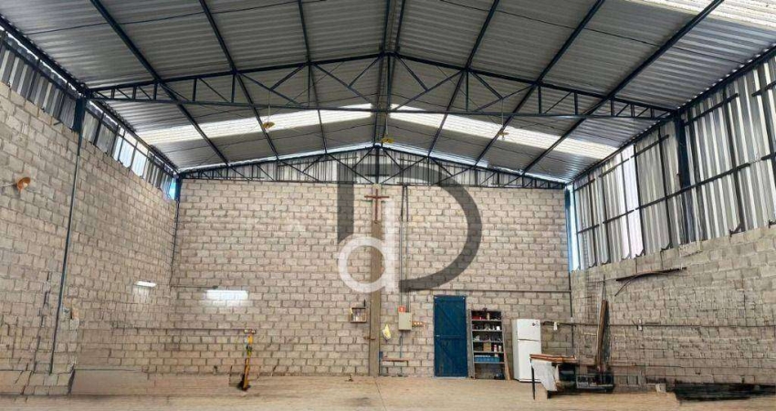 Galpão, 385 m² - venda por R$ 1.100.000,00 ou aluguel por R$ 6.625,00/mês - Capela - Vinhedo/SP