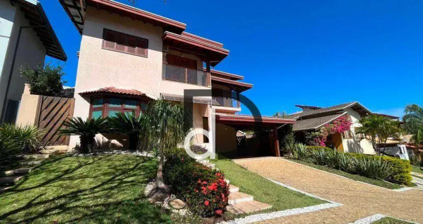 Casa com 4 quartos à venda, 360 m² por R$ 1.980.000 - Condomínio Residencial Terras do Caribe - Valinhos/SP