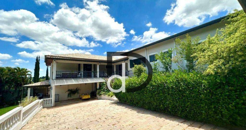 Casa com 6 dormitórios, 576 m² - venda por R$ 3.500.000 ou aluguel por R$ 26.782/mês - Condomínio Vista Alegre - Sede - Vinhedo/ SP