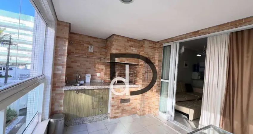 Apartamento com 3 dormitórios para alugar, 108 m² por R$ 10.000/mês - Riviera de So Loureno - Bertioga/SP
