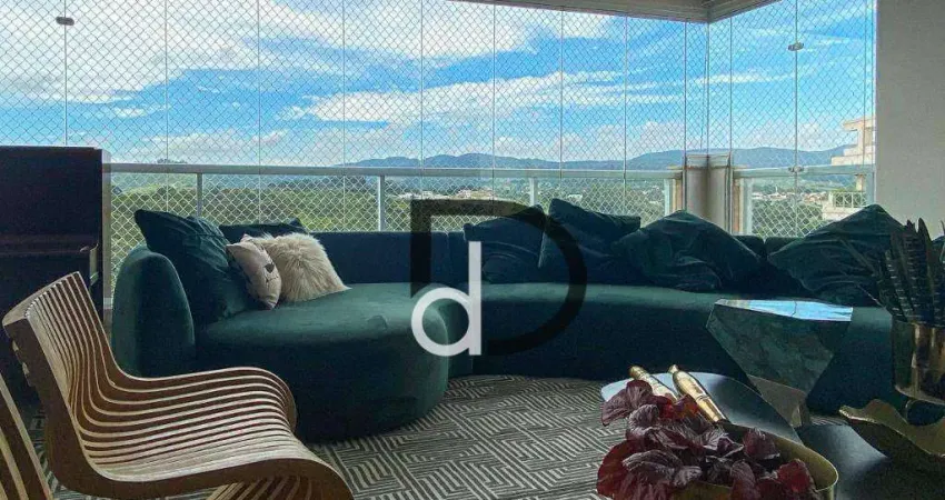 Cobertura duplex com 3 suítes, 345 m² - venda por R$ 4.500.000 ou aluguel por R$ 28.405/mês - Jardim das Samambaias - Jundiaí/SP