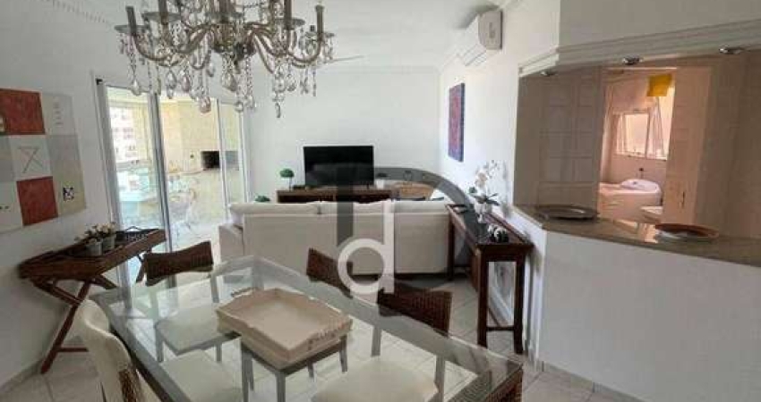 Apartamento Duplex com 3 dormitórios para alugar, 128 m² por R$ 18.000/mês - Riviera de São Lourenço - Bertioga/SP