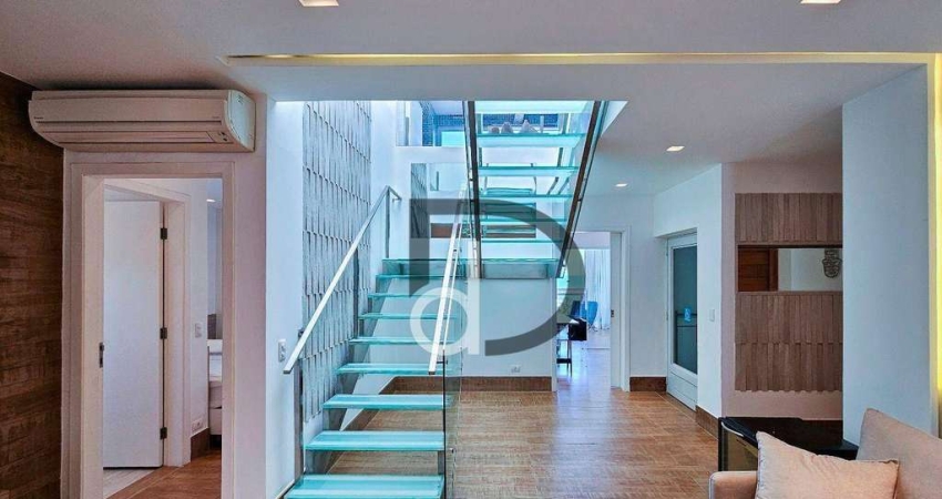 Cobertura com 5 dormitórios à venda, 342 m² por R$ 9.150.000,00 - Riviera de São Lourenço - Bertioga/SP