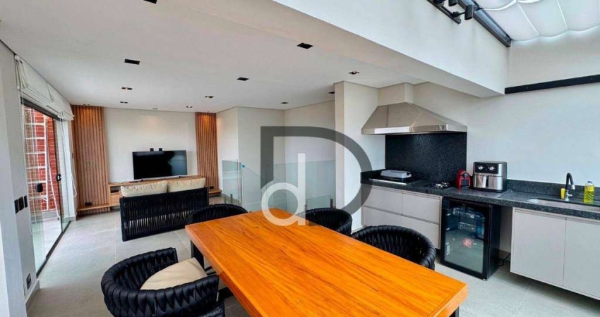 Cobertura com 4 dormitórios à venda, 244 m² por R$ 6.500.000,00 - Riviera de São Lourenço - Bertioga/SP