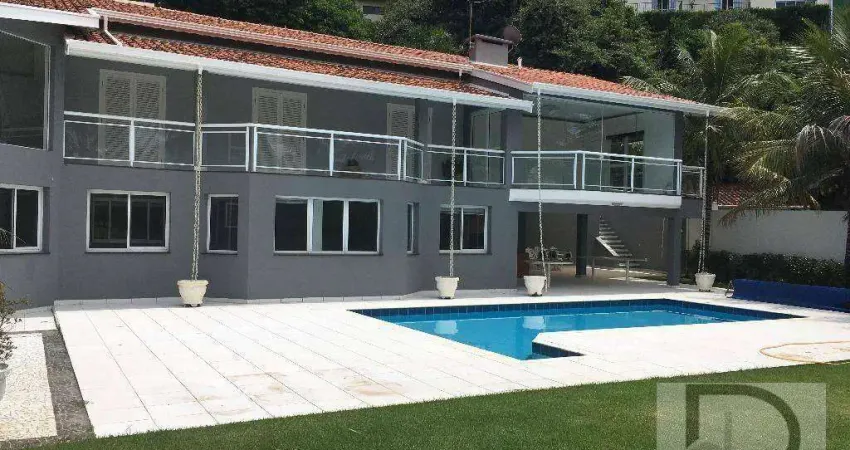 Casa com 5 dormitórios para alugar, 500 m² por R$ 16.679,00/mês - Condomínio Marambaia - Vinhedo/SP