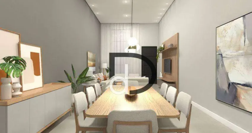 Casa com 3 suítes à venda, 209 m² por R$ 1.650.000 - Condomínio Residencial Flor da Serra - Valinhos/SP