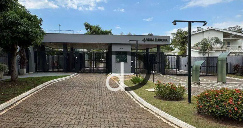 Terreno à venda, 840 m² por R$ 970.000,00 - Condomínio Jardim Europa - Vinhedo/SP