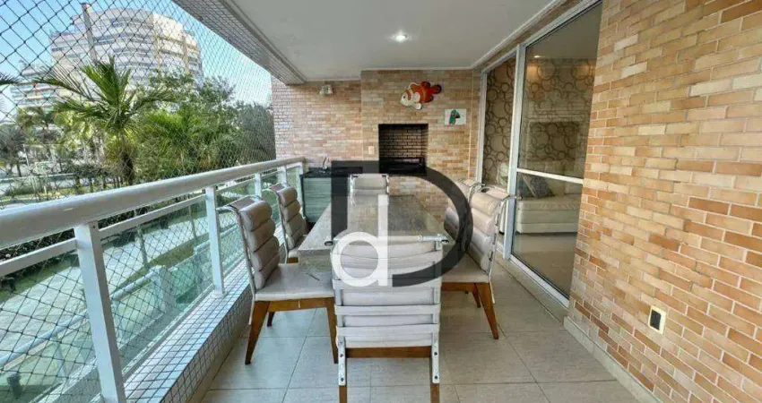 Apartamento com 3 dormitórios à venda, 107 m² por R$ 2.800.000 - Riviera de São Lourenço - Bertioga/SP