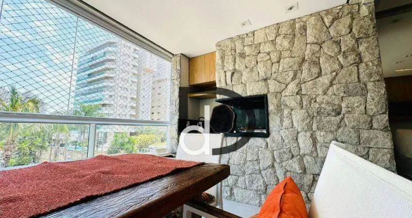 Apartamento com 4 dormitórios à venda, 138 m² por R$ 5.685.000 - Riviera de São Lourenço - Bertioga/SP