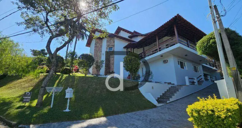 Casa com 4 quartos sendo 2 suites, 416 m² - Condomínio Estância Marambaia - Vinhedo/SP