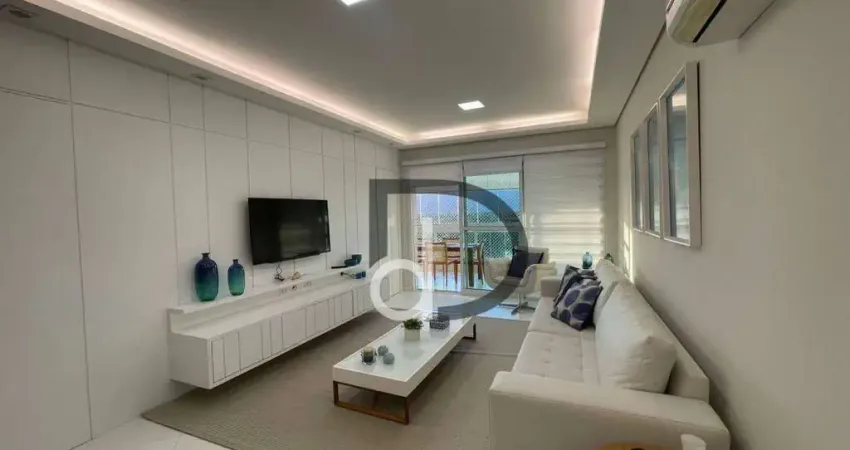 Apartamento com 3 dormitórios para alugar, 126 m² por R$ 18.000,01/mês - Riviera de São Lourenço - Bertioga/SP