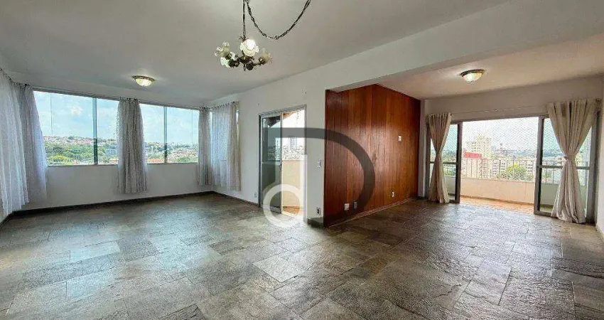 Apartamento com 4 dormitórios, 235 m² - venda por R$ 1.200.000,00 ou aluguel por R$ 7.000,00/mês - Centro - Valinhos/SP